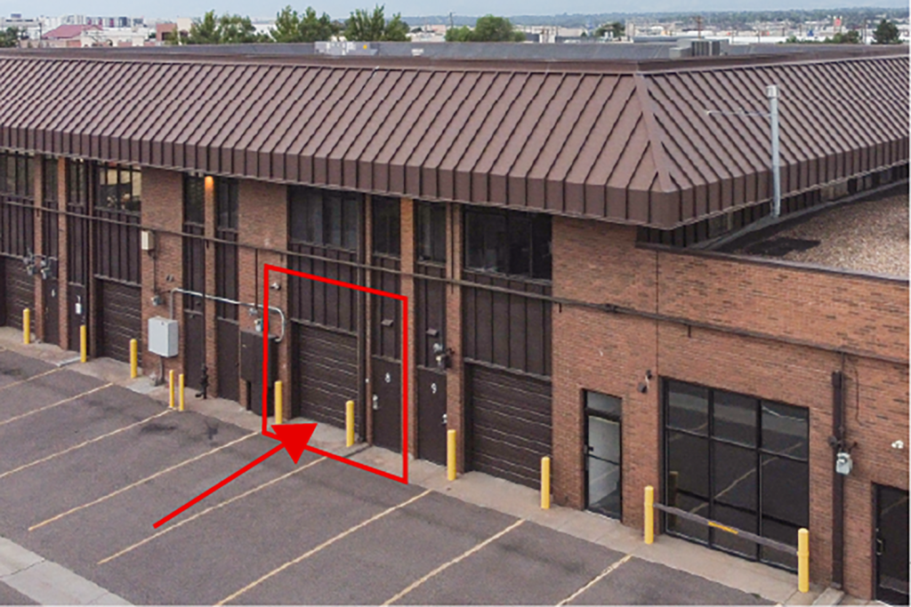 Rear of Unit - Outlined